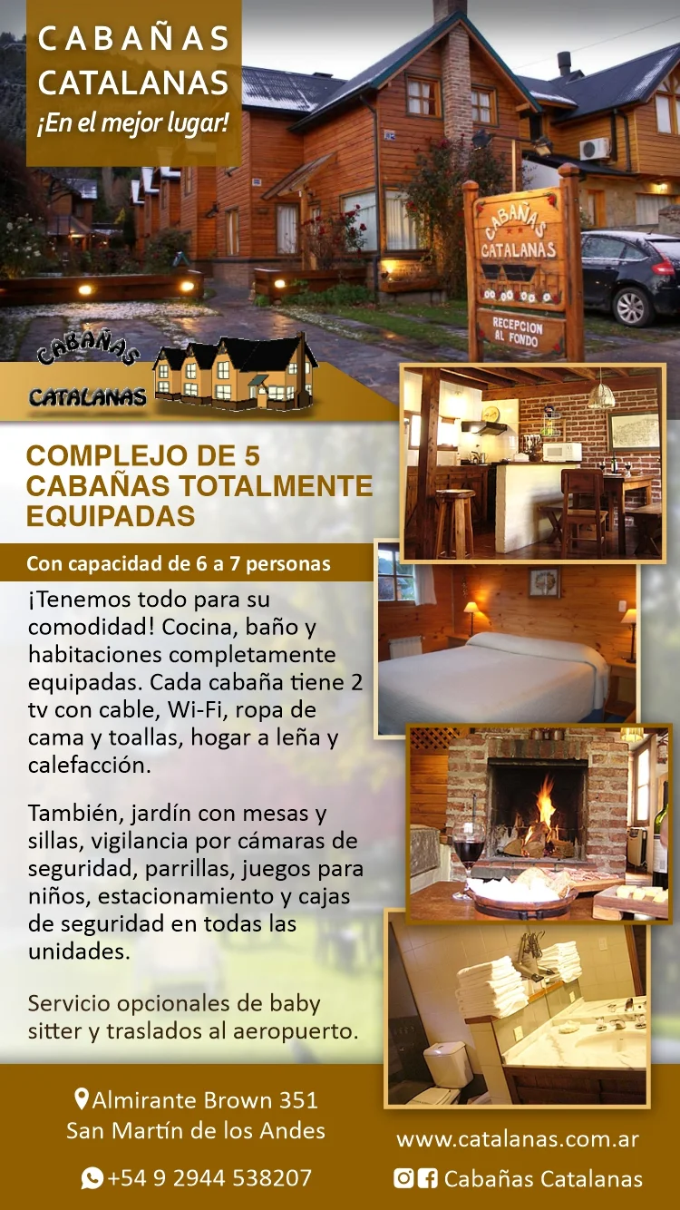 cabanas san martin de los andes