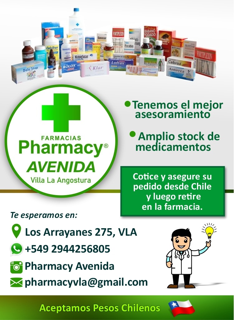 farmacia en villa la angostura