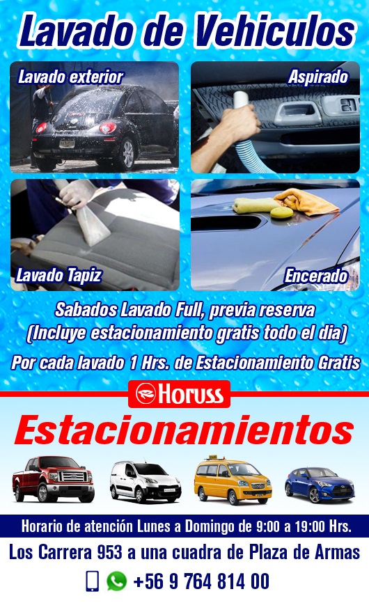 lavado vehiculos autos osorno